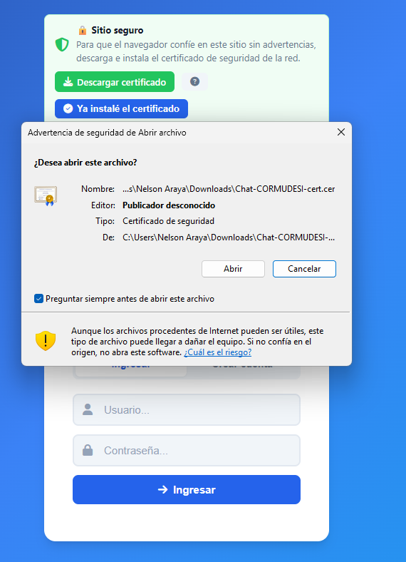 Paso 2: Abrir archivo